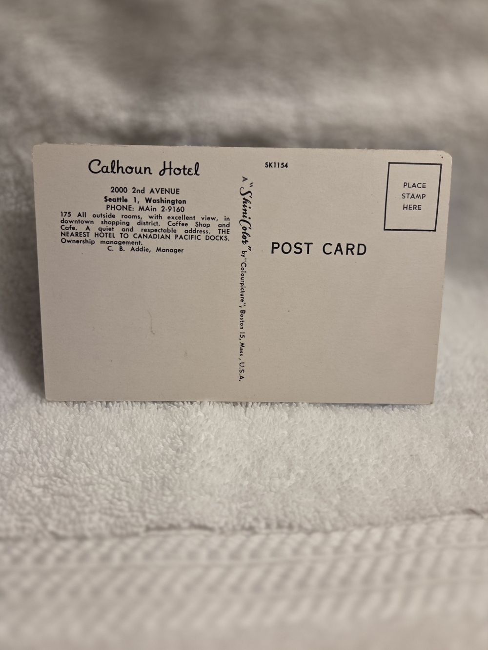 Calhoun Hotel, Washington State. - Picture 3 of 3